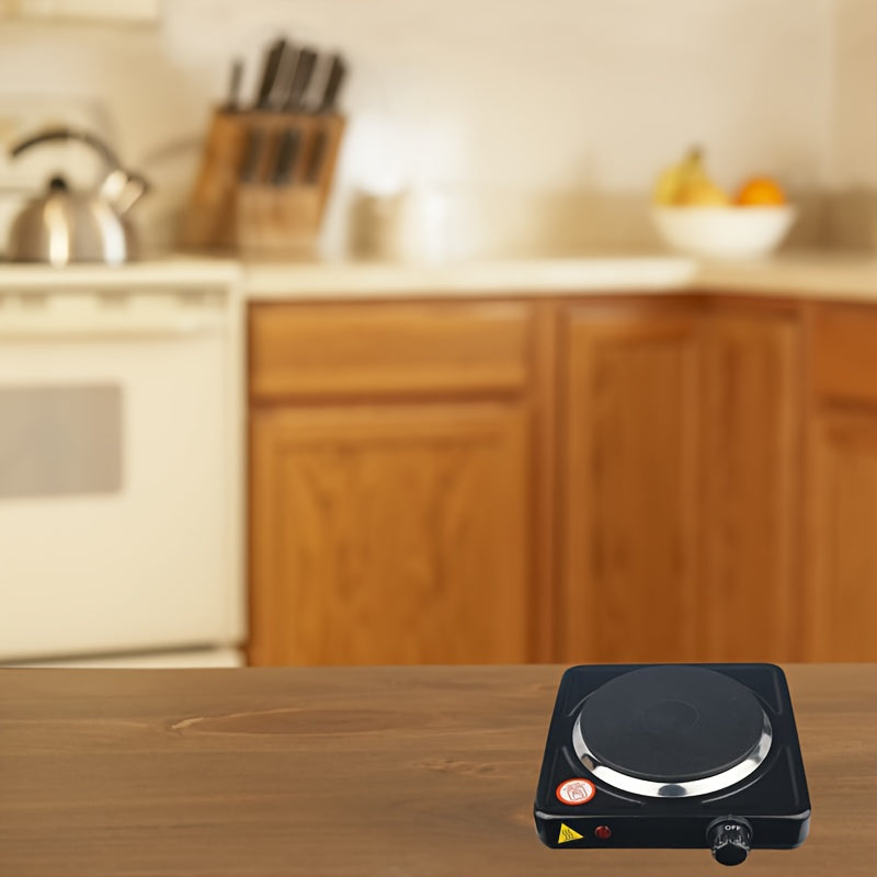 1pc Silent Electric Hot Plate with Dual Burners - Fast Heating, Precise Temperature Control, Compact Design for Home Kitchen, Lab, Office - US Plug (110V) - Ideal Gift for Cooks & Professionals, Electric Stove for Cooking, La