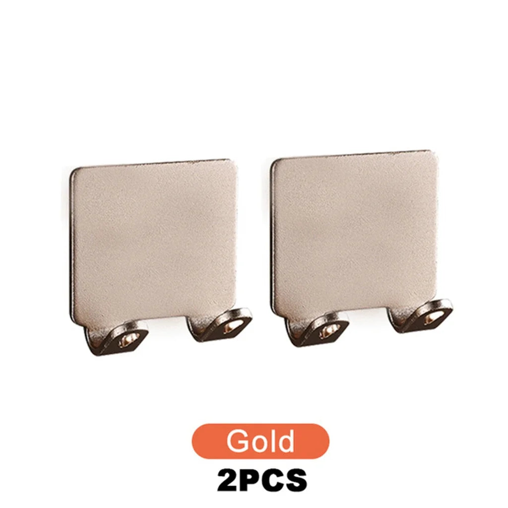 Bathroom Stainless Steel Razor Holder Storage Hook Wall Men Shaving Shaver Shelf Punch Free Razor Rack Accessories Organization