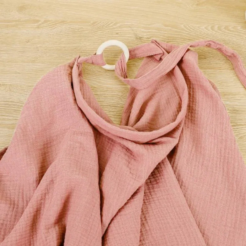 Baby Nursing Cover Breathable Nursing Cover with Arched Neckline Women's Mum Nursing Apron Soft and breathable  mum nursing