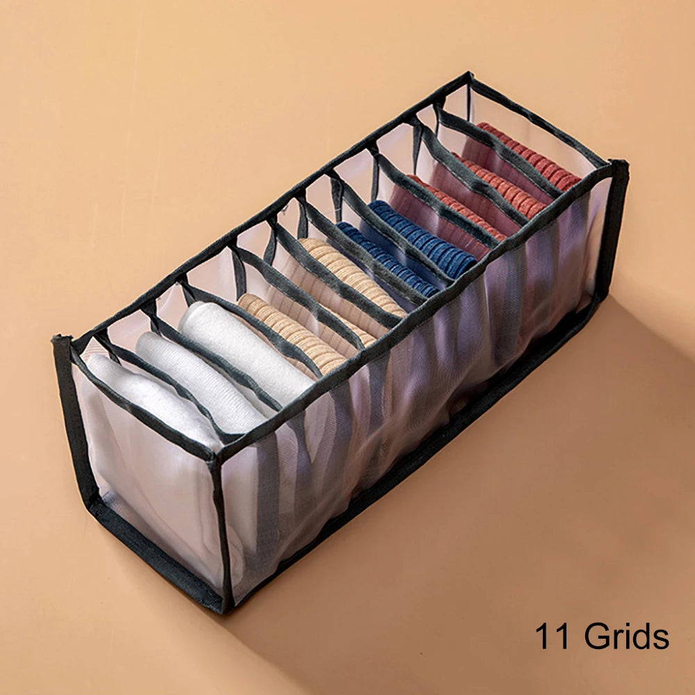 Wardrobe Closet Cabinet Organizers Drawer Divider Home Dormitory Underwear Bra Socks Panty Storage Boxes Home Organization