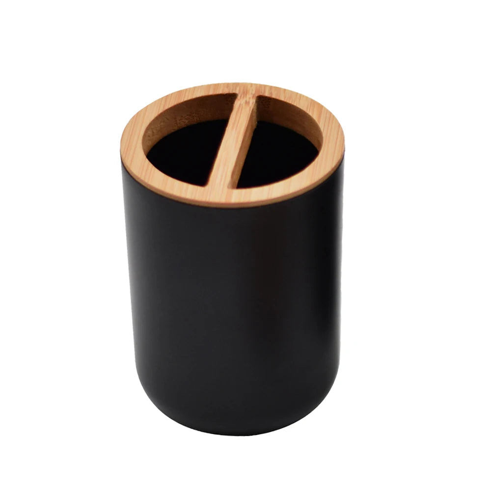 1pc Bathroom Accessories Soap Dispenser Bottle Dish Washroom Garbage Can Toothbrush Holder Cup Suit Lotion Rack Toilet Brush