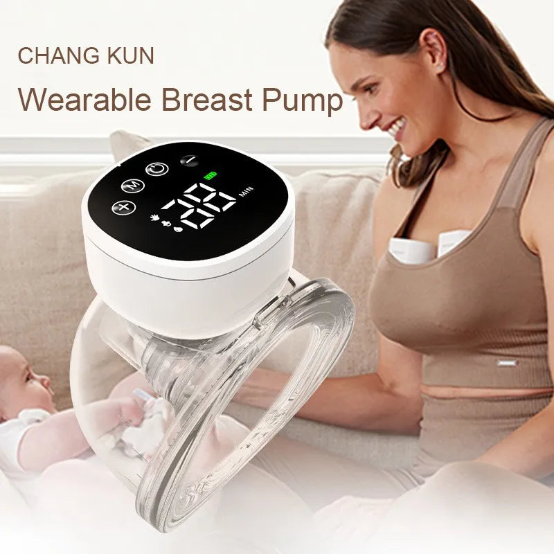 Wearable Breast Pump Mother and Baby Supplies Breast Pump Breast Milk Milking and Milking Machine Fully Automatic Breast Pump