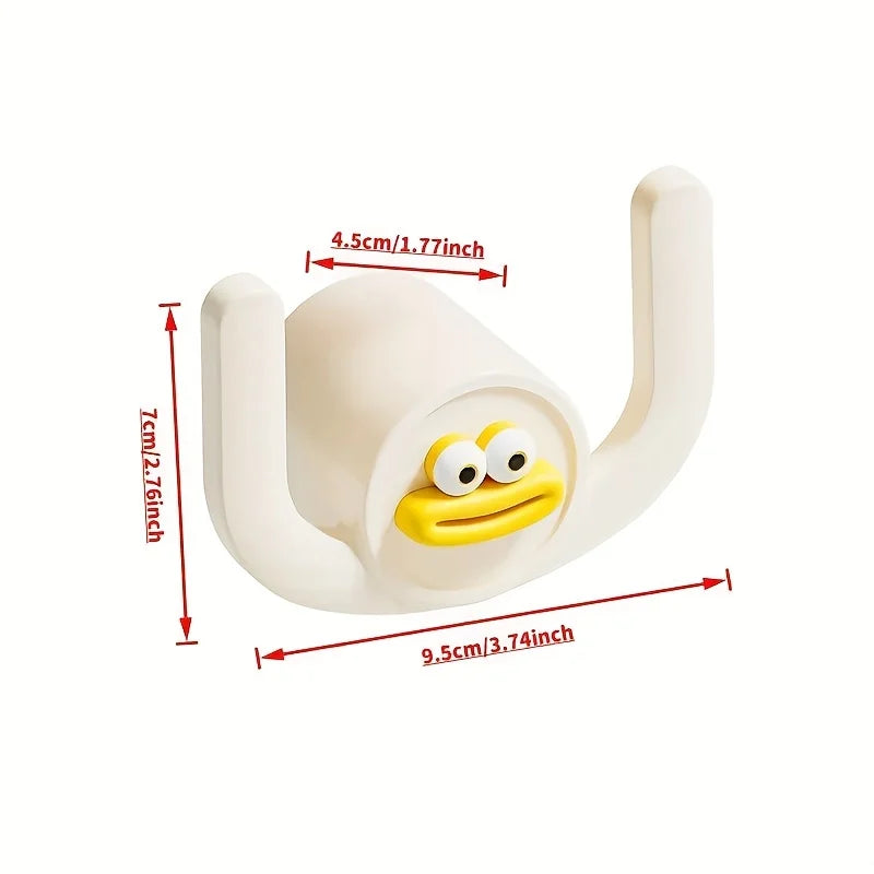 Cartoon Slipper Hooks, Bathroom Slipper Racks, Shower Storage Racks, Draining Racks - Essential Items for Bathrooms and Bedrooms