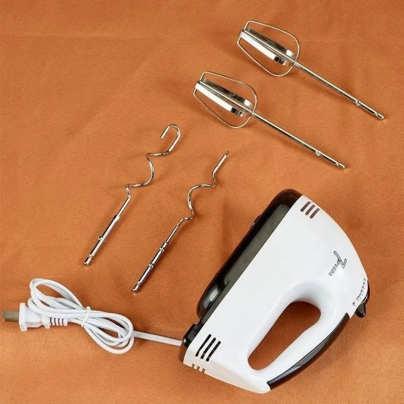 Double-stick Electric Hand Blender Wireless Portable Hand Whisk Rechargeable 7-Speed 2 Whisk For Baking Whisk Milk Creammini