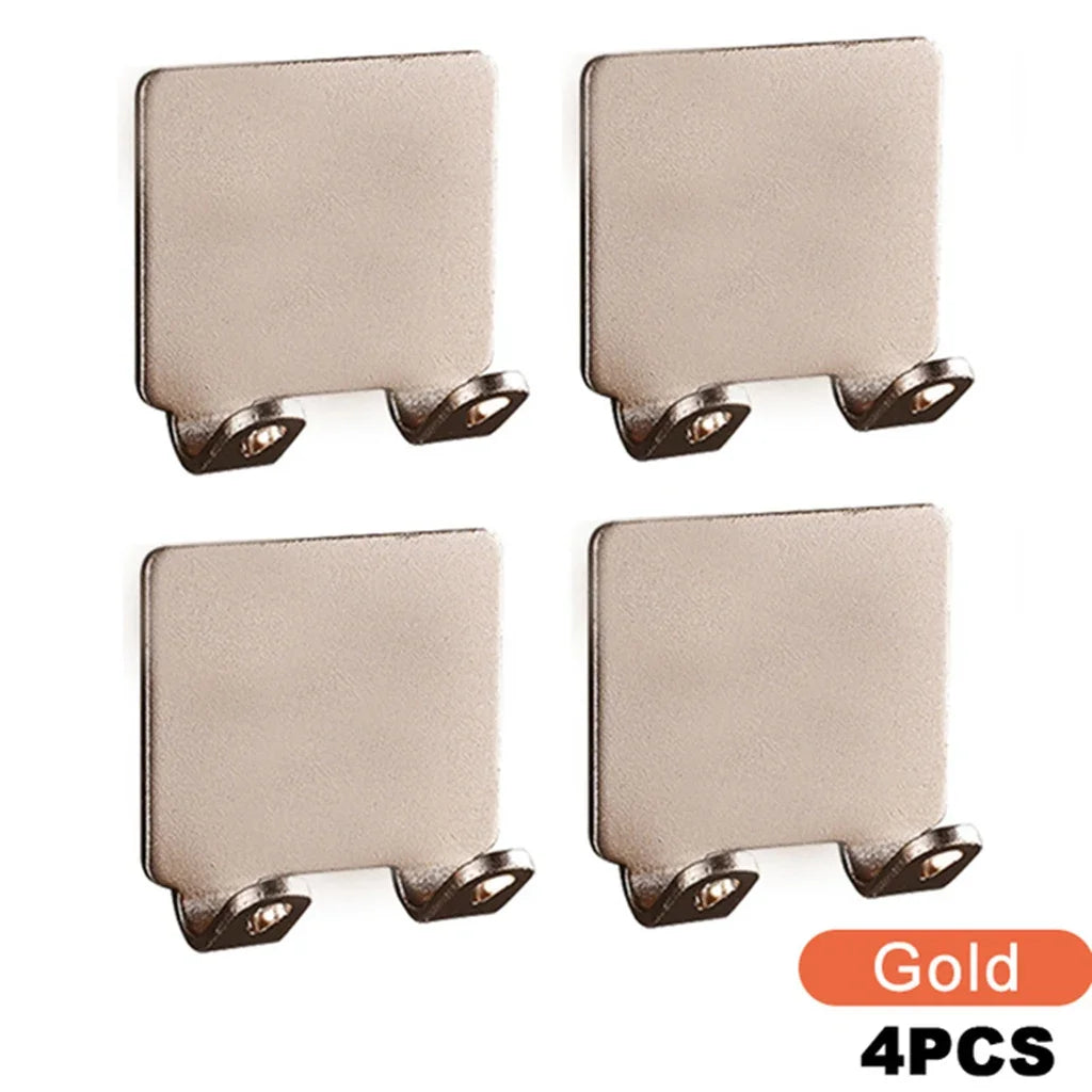 Bathroom Stainless Steel Razor Holder Storage Hook Wall Men Shaving Shaver Shelf Punch Free Razor Rack Accessories Organization